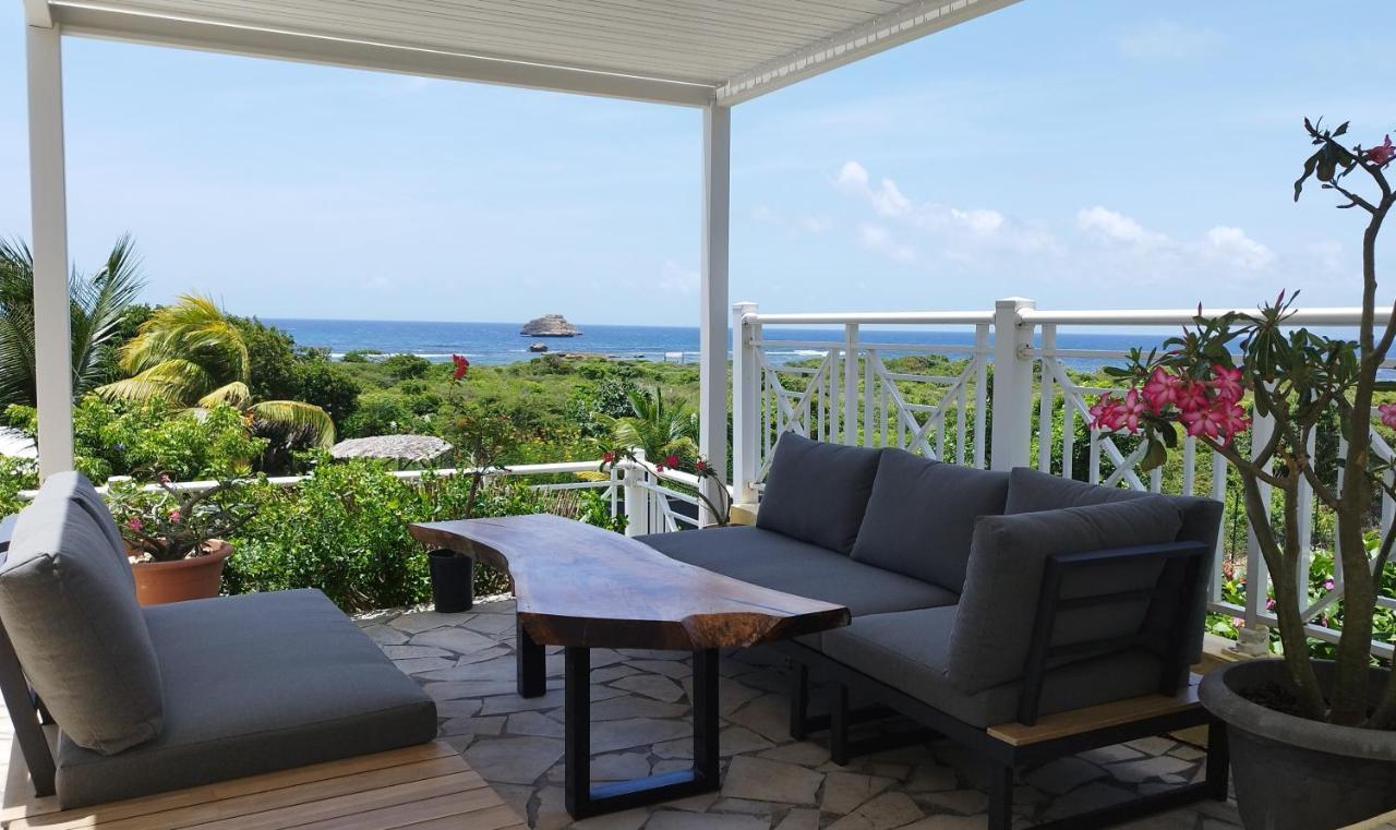 Villa Muscade Guadeloupe, Piscine, Vue Mer Et Acces Plage Saint-Francois  Luaran gambar