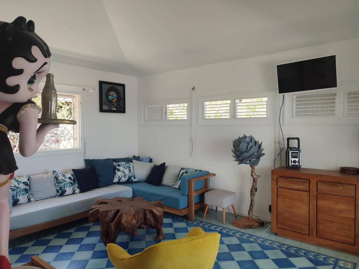 Villa Muscade Guadeloupe, Piscine, Vue Mer Et Acces Plage Saint-Francois  Luaran gambar